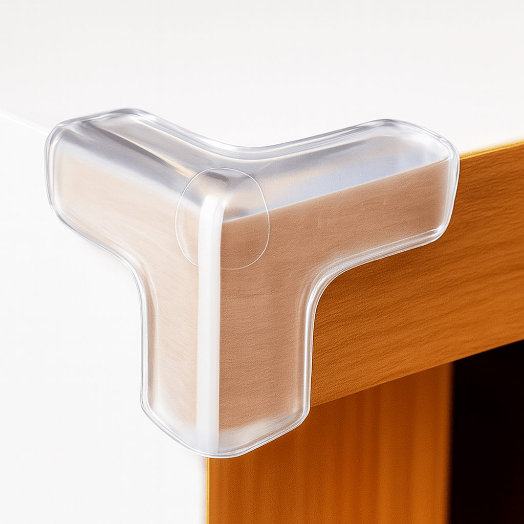 SOFTBLOCK – Transparent Silicone Corner Guards for Baby & Toddler Safety
