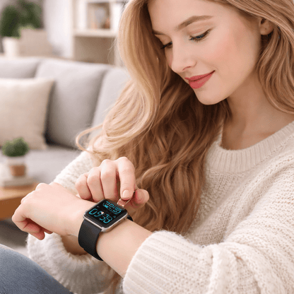 TECHVITAL – Geavanceerde Gezondheidsmonitor met Glucose- en ECG-monitoring