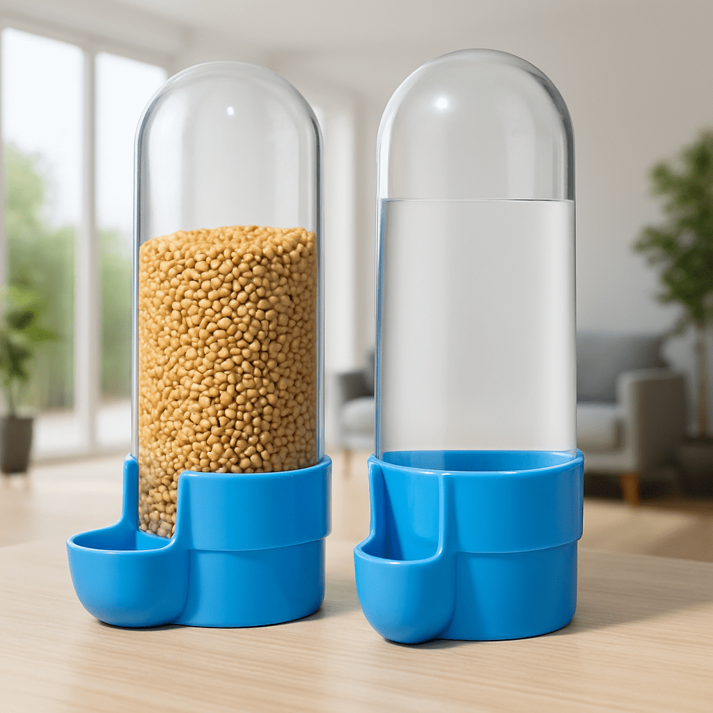 AQUAFEED – Automatic Bird Water Dispenser & Food Feeder
