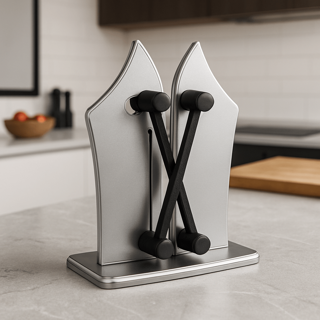 STEELSHARP – Professional Knife Sharpener for All Blade Types, Quick & Easy Use