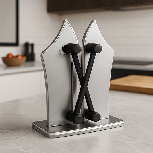 STEELSHARP – Professional Knife Sharpener for All Blade Types, Quick & Easy Use