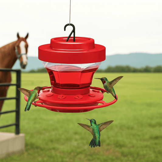 SAFEFEEDER – Bee-Proof Hummingbird Feeder with Ant Guard & 16oz Capacity
