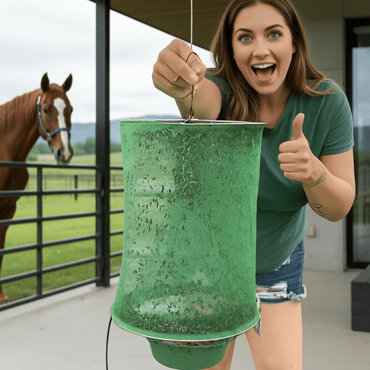 BARNBLOCK – Eco-Friendly Fly Trap for Safe, Non-Toxic Outdoor Pest Control