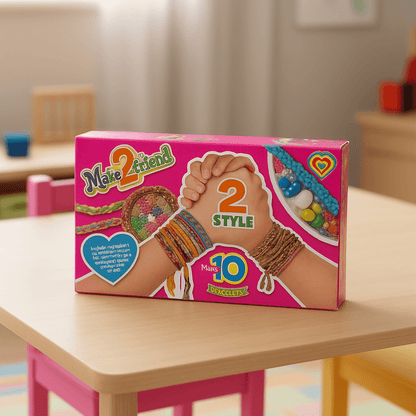 BRIGHTWISH – DIY jewelry kit for girls with multicolor beads and accessories