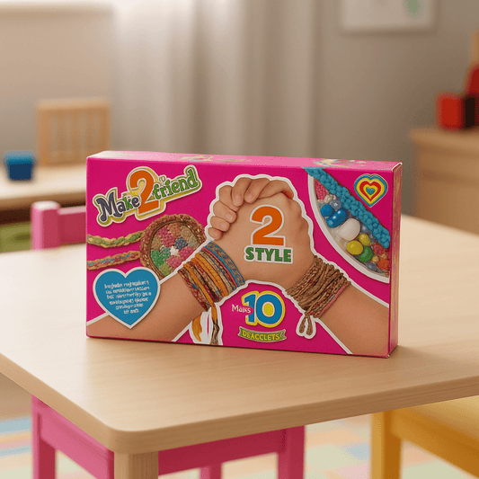 BRIGHTWISH – DIY jewelry kit for girls with multicolor beads and accessories