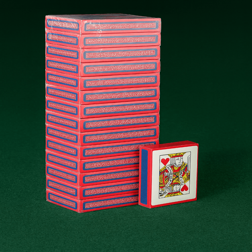 DEAL SET – Classic 54-Card Grey Core Playing Card Deck for Poker & Game Nights