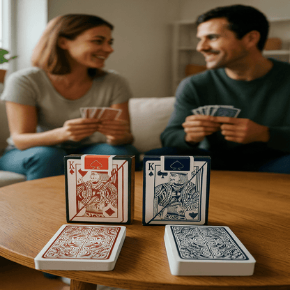 GAME WAVE – Waterproof PVC Playing Cards for Durable, Washable Adult Games