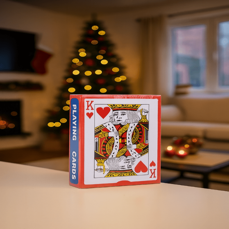 DEAL SET – Classic 54-Card Grey Core Playing Card Deck for Poker & Game Nights