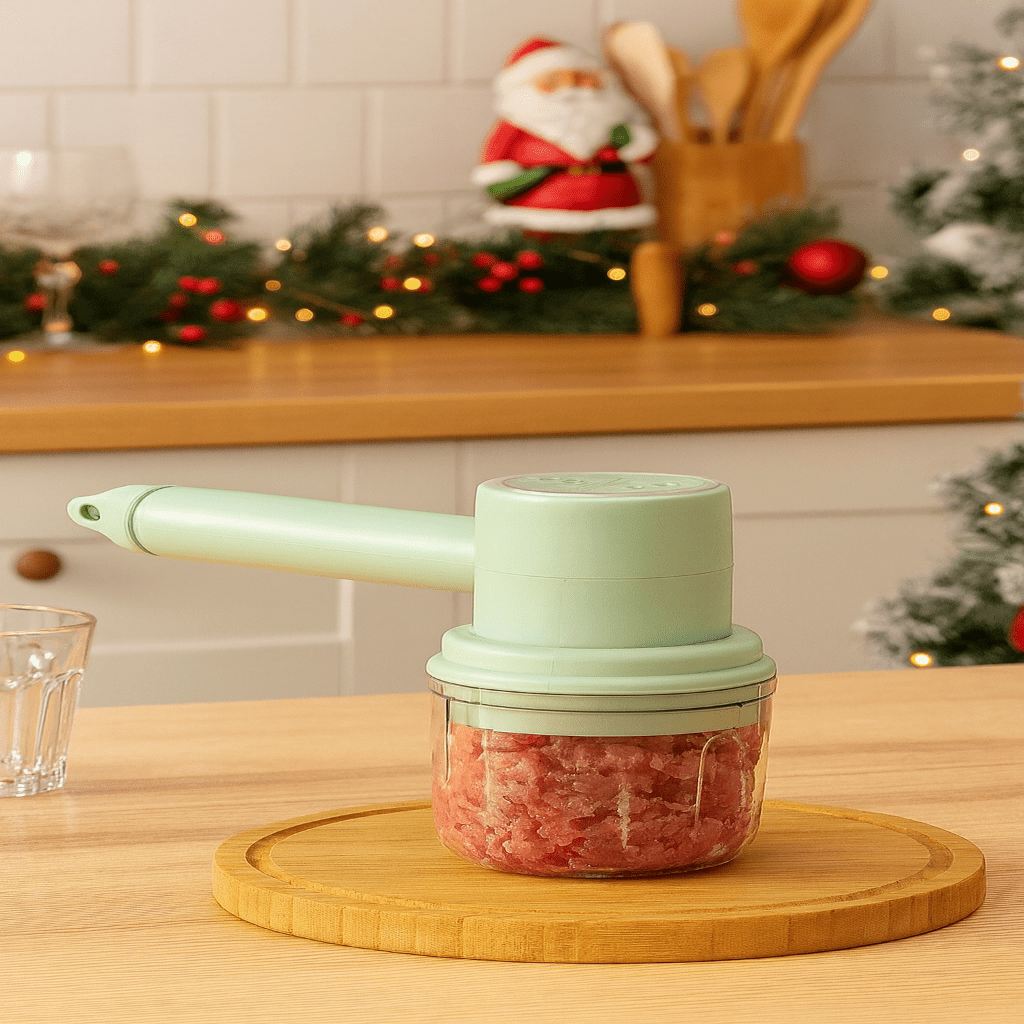 MIX GO – Mini Wireless 200W Electric Hand Mixer with 3 Speed Settings