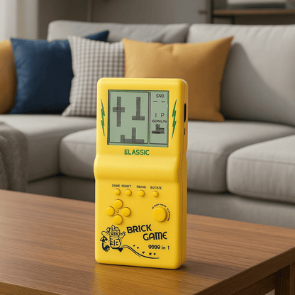 RETROBLOCK – Klassieke 3,5" Handheld Tetris Console voor Eindeloos Plezier