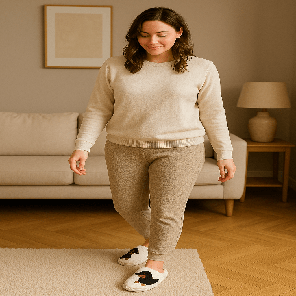 SNUGGLEDACH – Cozy Dachshund Dog Women Slippers for Lightweight Winter Comfort