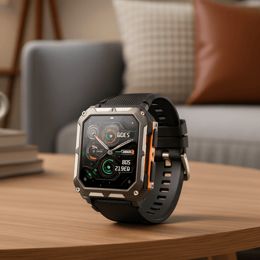 Fortix – Rugged Smartwatch Pro with Heart Rate Monitoring and IP68 Water Resistance