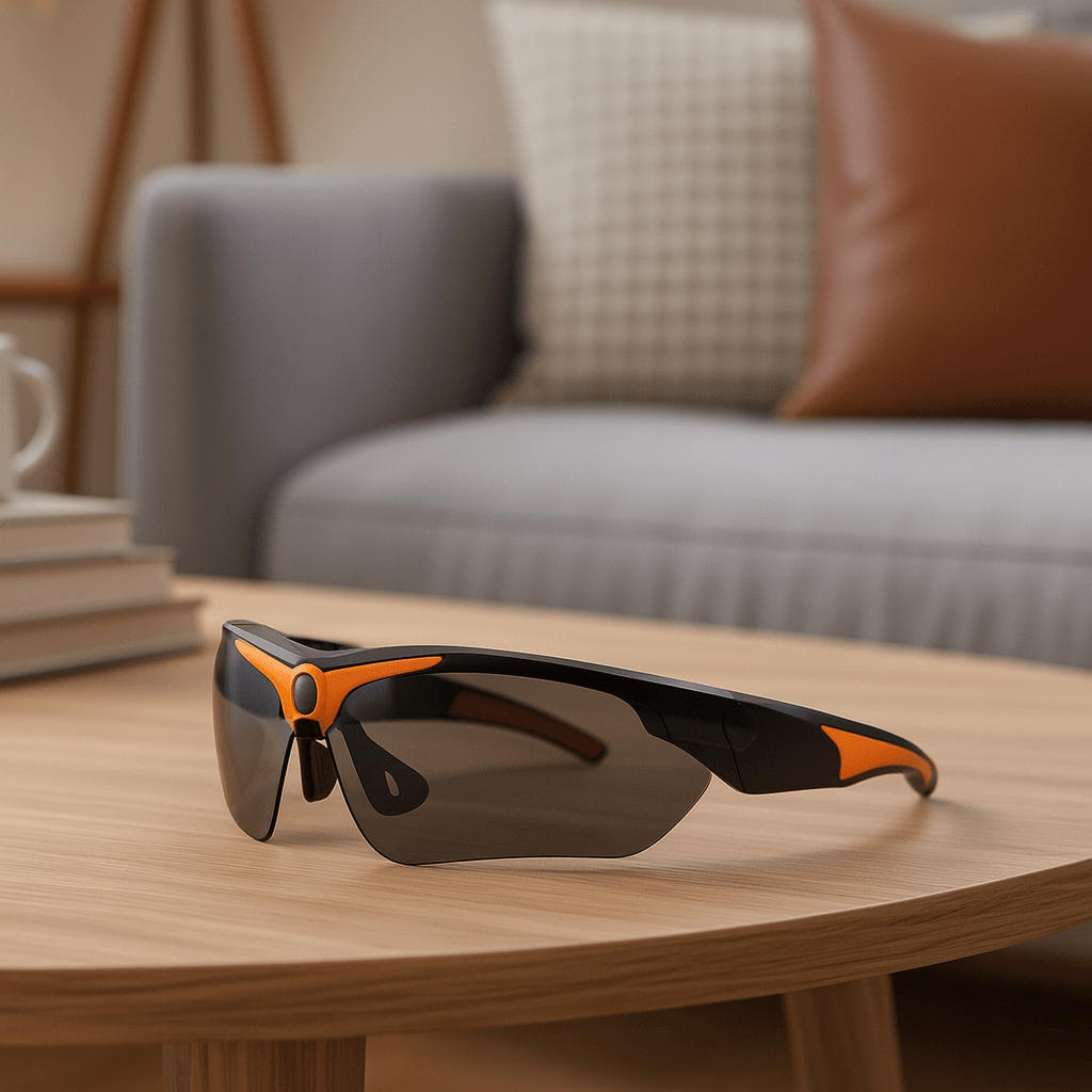 VISIONCAM – Stylish Glasses with Built-In Camera for Hands-Free Recording