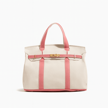 Seavelle – Classic Cotton Canvas Tote with Reinforced Steel Design