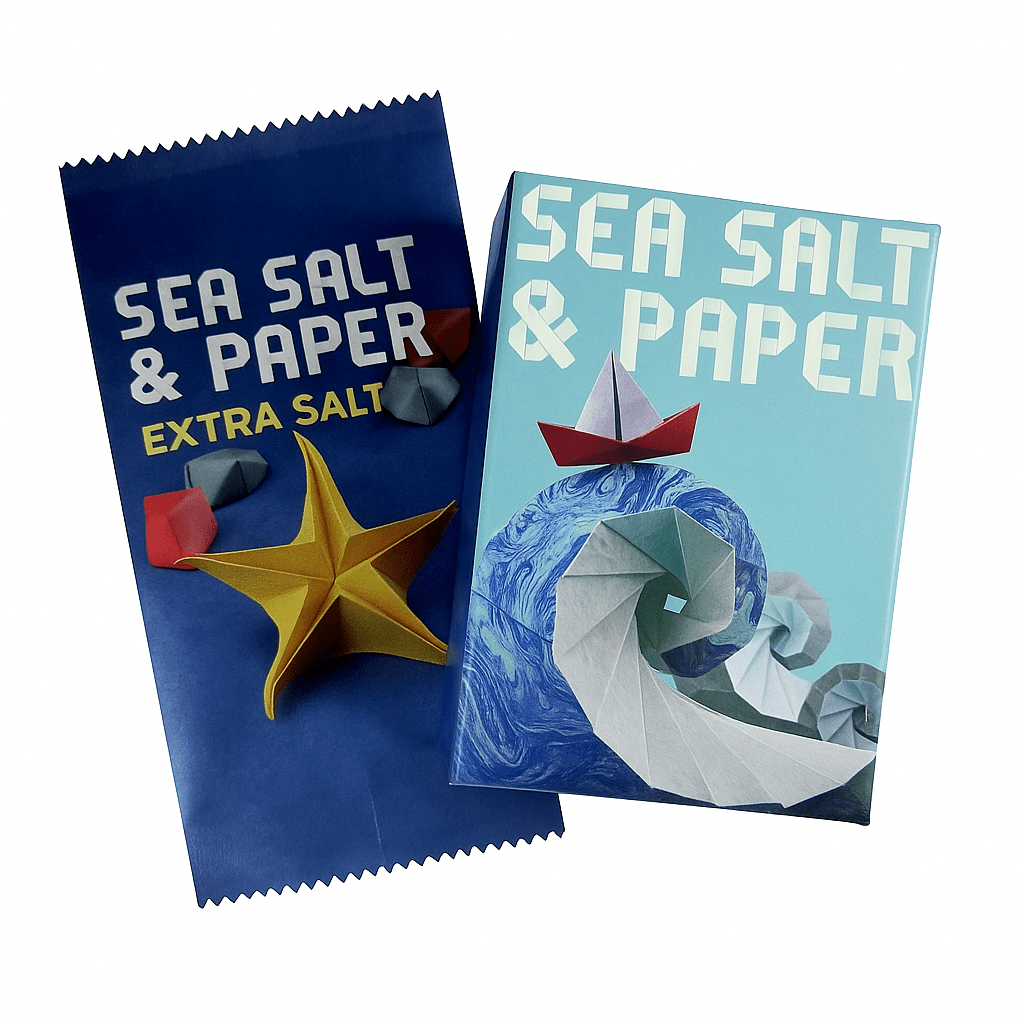 SALTORIS – Extra Salt Expansion Card Game for Sea Salt and Paper (2–4 Players)