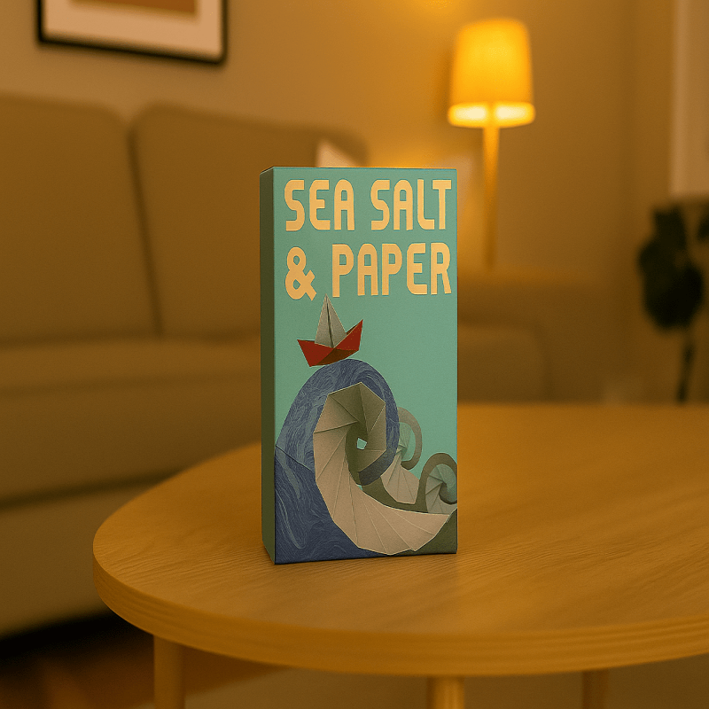 SALTORIS – Extra Salt Expansion Card Game for Sea Salt and Paper (2–4 Players)
