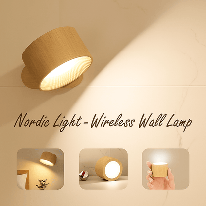 NORDLIGHT – Cordless Rechargeable Wall Lamp in Nordic Design