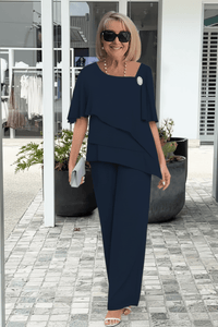 Chic Two Piece Sets for Women - Lightweight Co Ord Top and Skirt 1