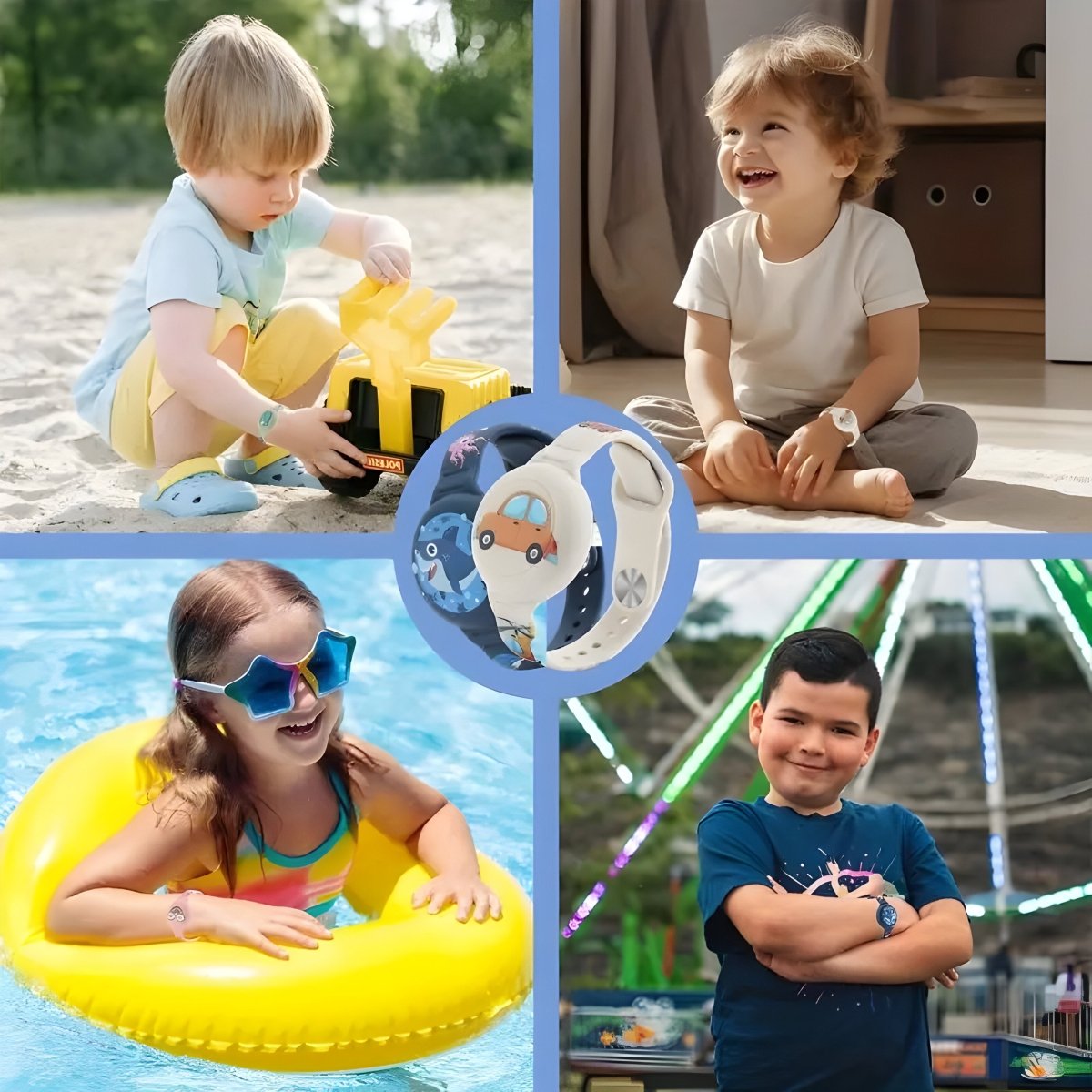 ChildSafe GPS Bracelet for Kids - Colorful Design & Adjustable Fit 7