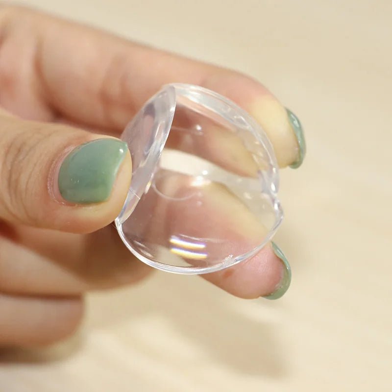 Child Safety Silicone Corner Protectors - 10 Pack Clear Edge Guards for Tables 2
