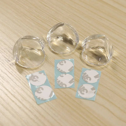 Child Safety Silicone Corner Protectors - 10 Pack Clear Edge Guards for Tables 3