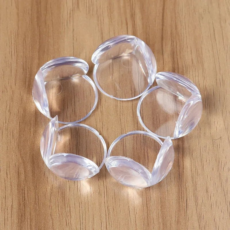 Child Safety Silicone Corner Protectors - 10 Pack Clear Edge Guards for Tables 4