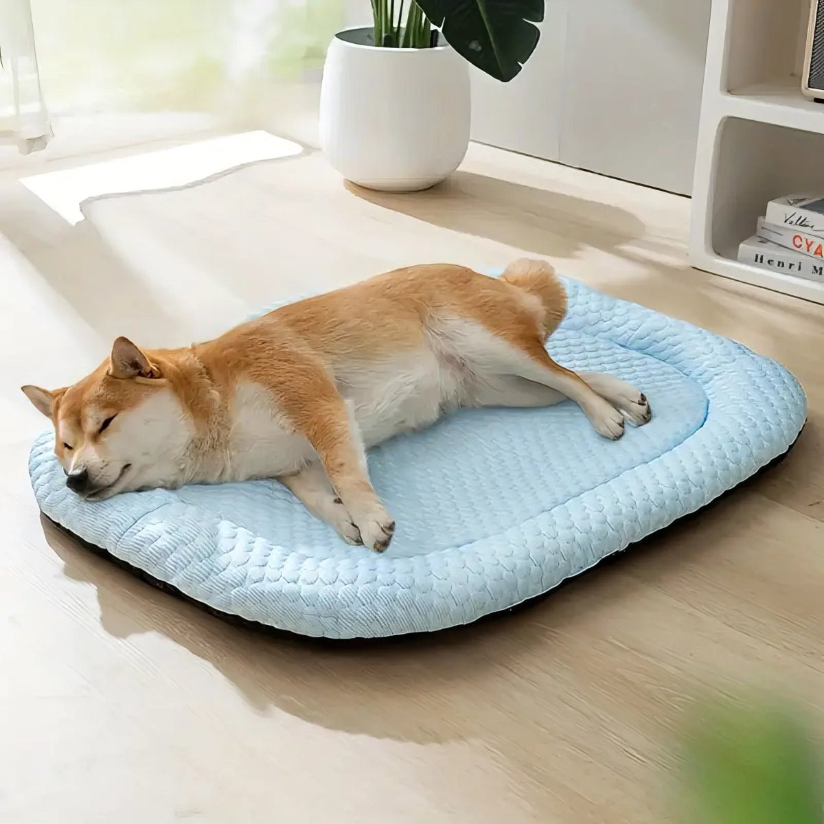 ChillPaws - Advanced Cooling Dog Bed with Non-Slip Bottom & Machine Washable Cover 2