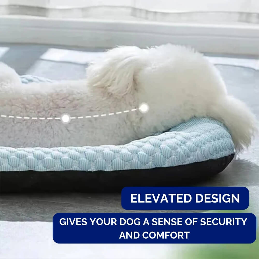 ChillPaws - Advanced Cooling Dog Bed with Non-Slip Bottom & Machine Washable Cover 3
