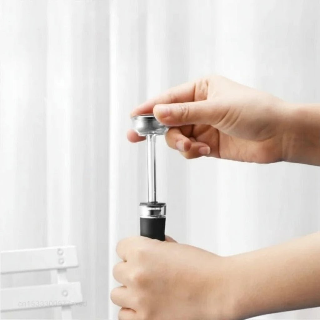 Circle Joy - 4-in-1 Smart Electric Wine Opener Set with Corkscrew & Stopper 2