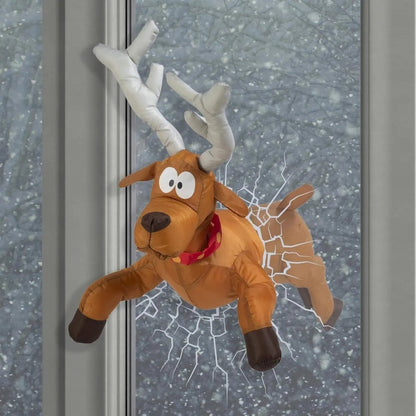 ClausKlap - Interactive Sound-Activated Christmas Window Decoration with Moving Figures 2