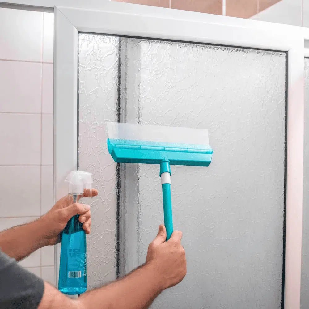 ClearSwipe - Dual Action Squeegee and Cleaning Brush for Effortless Surface Care 2