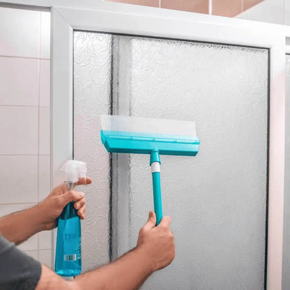 ClearSwipe - Dual Action Squeegee and Cleaning Brush for Effortless Surface Care 2