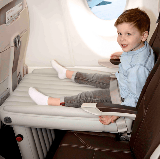 CloudNap Travel Bed – Inflatable Plane Comfort for Kids 0