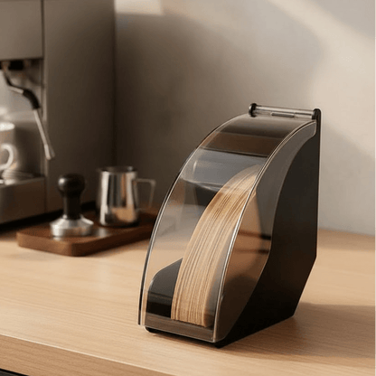 CoffeeCraft - Elegant Hand Drip Coffee Filter Holder with Acrylic Cover 0