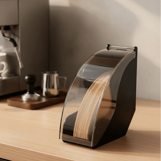 CoffeeCraft - Elegant Hand Drip Coffee Filter Holder with Acrylic Cover 0