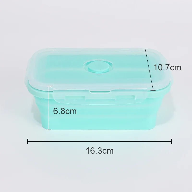 Collapsible Silicone Meal Prep Containers - Stackable Food Storage Solutions 12