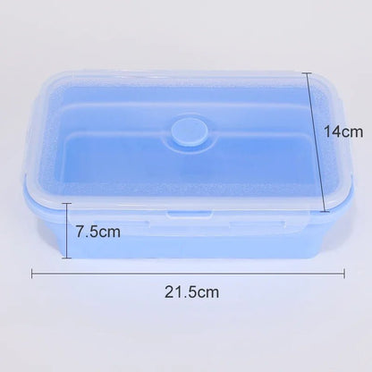 Collapsible Silicone Meal Prep Containers - Stackable Food Storage Solutions 21