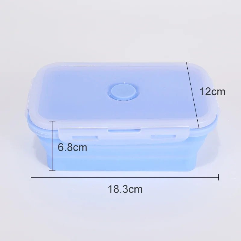 Collapsible Silicone Meal Prep Containers - Stackable Food Storage Solutions 30