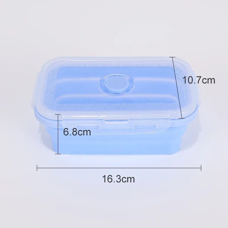 Collapsible Silicone Meal Prep Containers - Stackable Food Storage Solutions 33