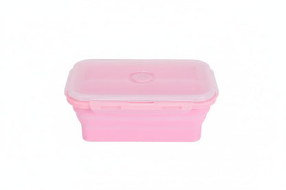 Collapsible Silicone Meal Prep Containers - Stackable Food Storage Solutions 8