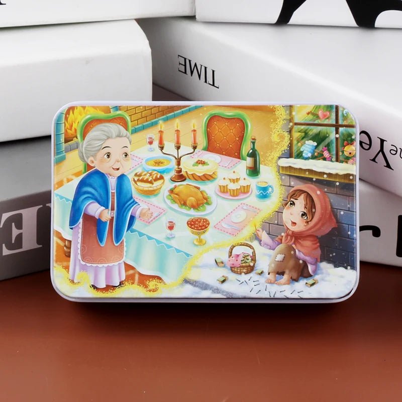 Colorful 60-Piece Wooden Puzzle for Kids - Educational Animal & Vehicle Jigsaw 15