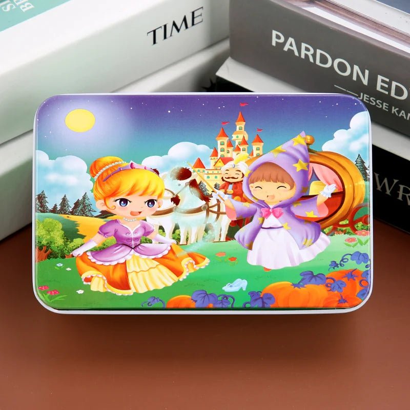 Colorful 60-Piece Wooden Puzzle for Kids - Educational Animal & Vehicle Jigsaw 19