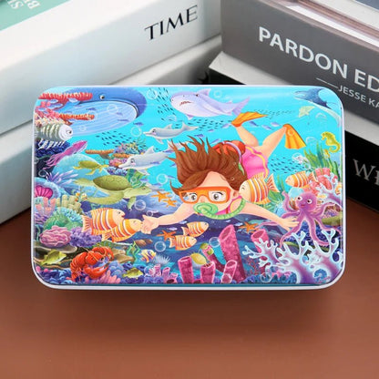 Colorful 60-Piece Wooden Puzzle for Kids - Educational Animal & Vehicle Jigsaw 20