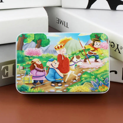 Colorful 60-Piece Wooden Puzzle for Kids - Educational Animal & Vehicle Jigsaw 23