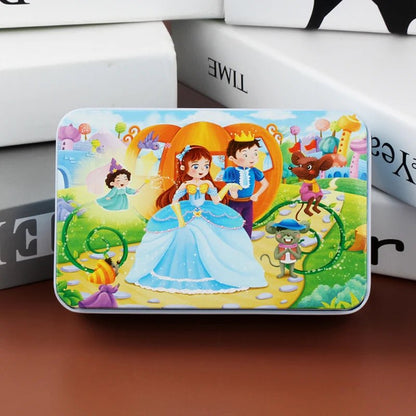 Colorful 60-Piece Wooden Puzzle for Kids - Educational Animal & Vehicle Jigsaw 26