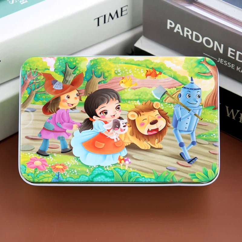 Colorful 60-Piece Wooden Puzzle for Kids - Educational Animal & Vehicle Jigsaw 29