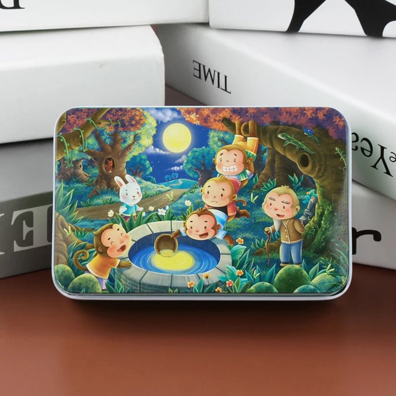 Colorful 60-Piece Wooden Puzzle for Kids - Educational Animal & Vehicle Jigsaw 30