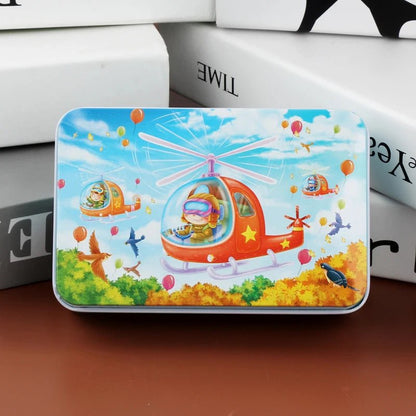 Colorful 60-Piece Wooden Puzzle for Kids - Educational Animal & Vehicle Jigsaw 4