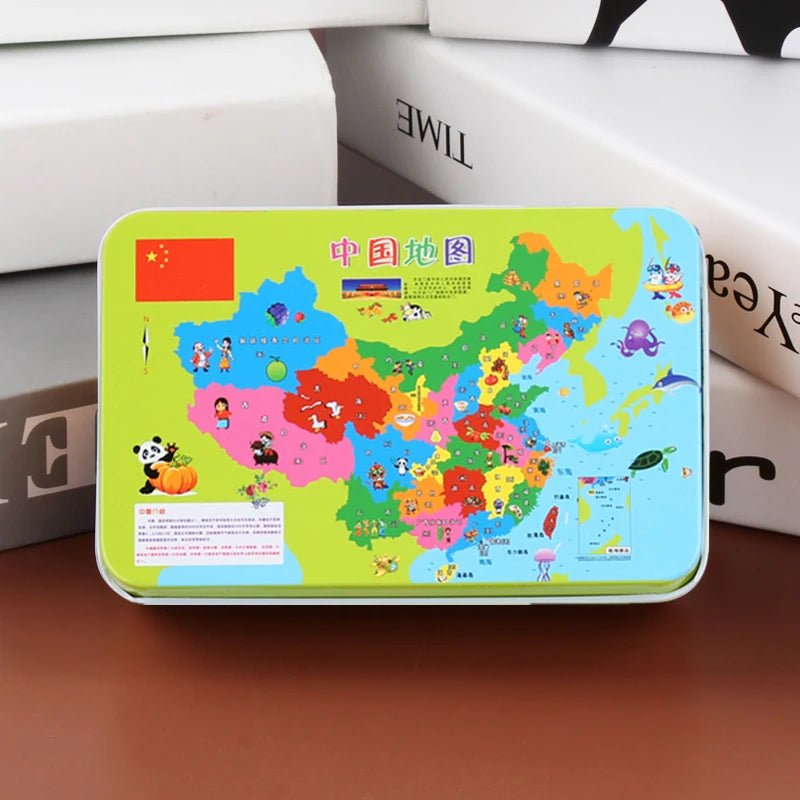 Colorful 60-Piece Wooden Puzzle for Kids - Educational Animal & Vehicle Jigsaw 9