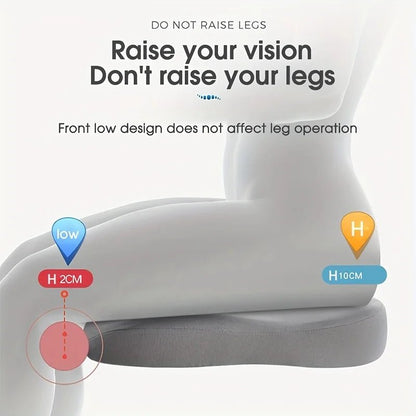 ComfortBoost - Memory Foam Car Heightening Seat Pad for Enhanced Driving Comfort 4